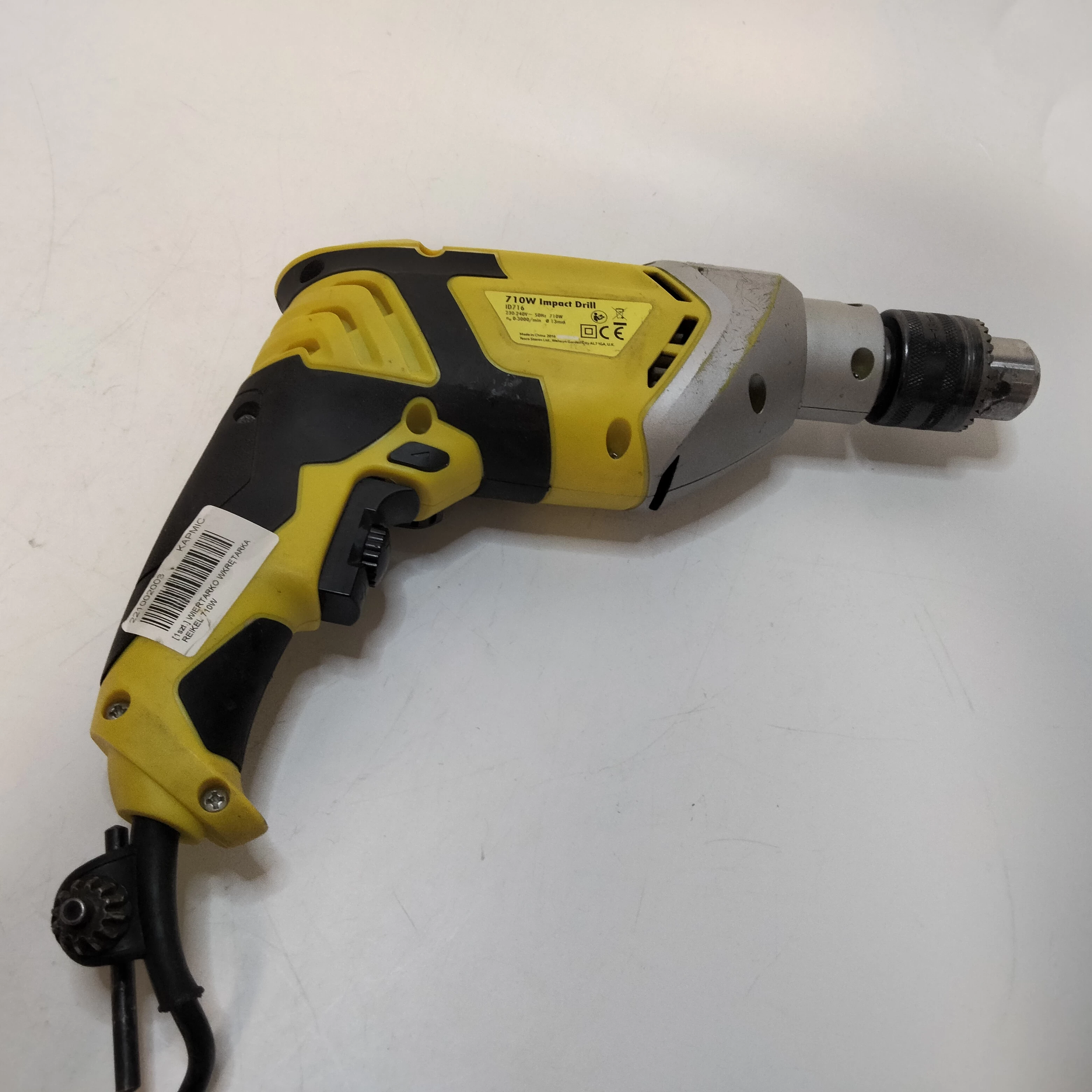 wiertarko-wkretarka-reikel-710w-stan-uzywany