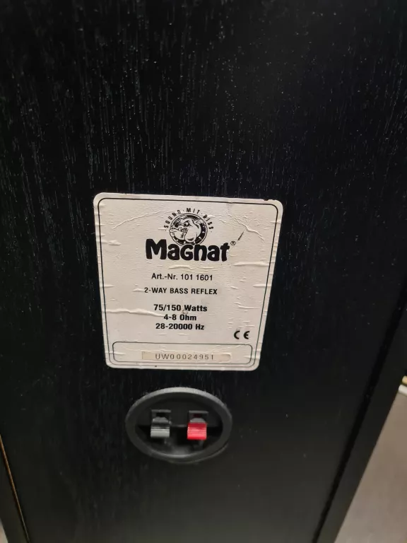 KOLUMNY GŁOSNIKOWE MAGNAT 101 1601 75-150W OPIS!