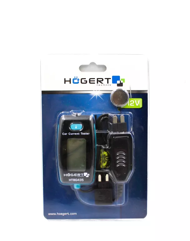 HOGERT SAMOCHODOWY MIERNIK PRĄDU HT8G435