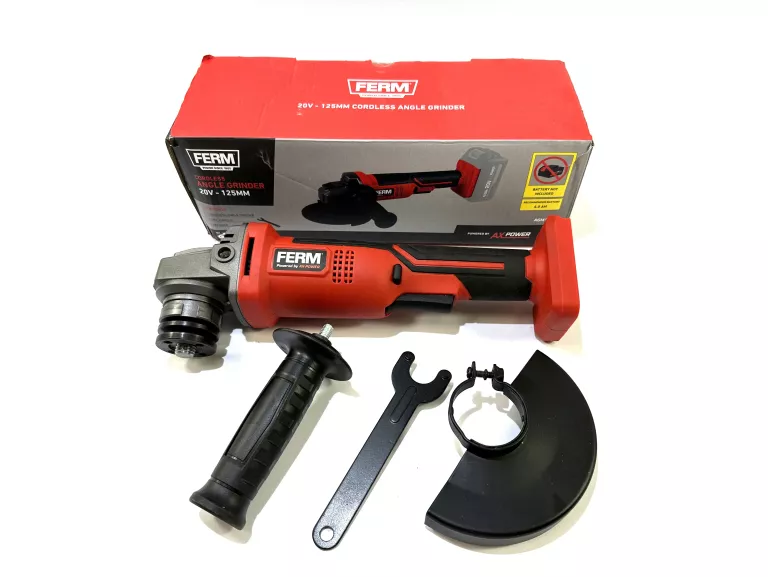 Hyper Tough 20V Lithium-Ion Angle Grinder, Cordless, 2902.4