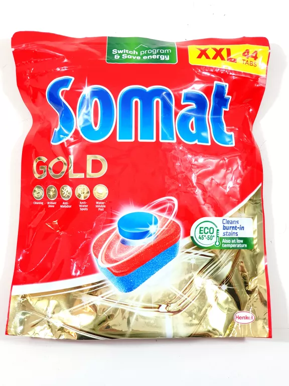 SOMAT GOLD TABLETKI DO ZMYWARKI 44 SZTUKI