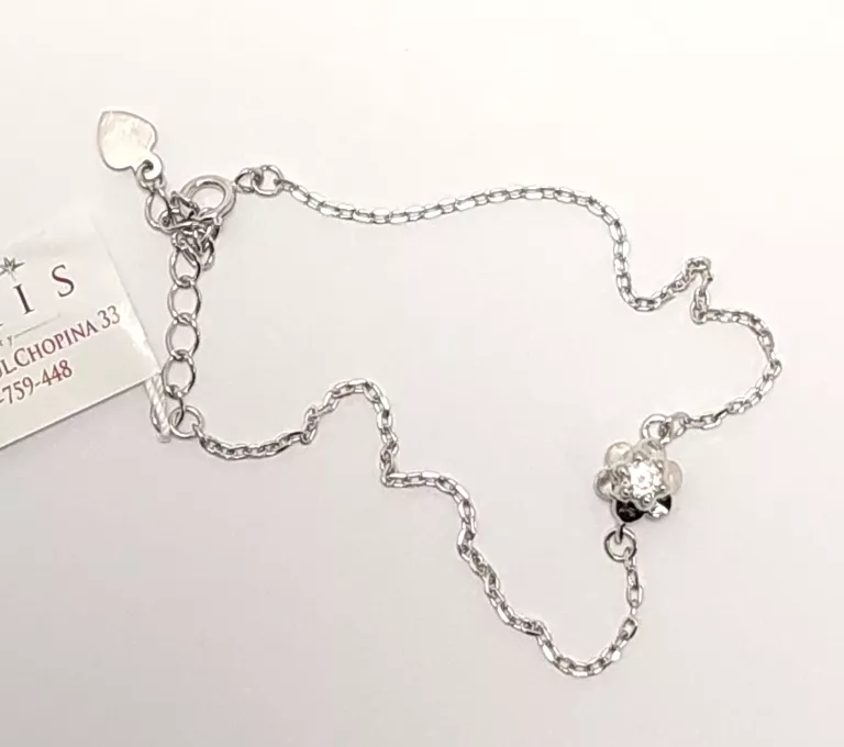 srebrna-bransoletka-kwiat-cyrkonia-150g-16-20cm-stan-uzywany