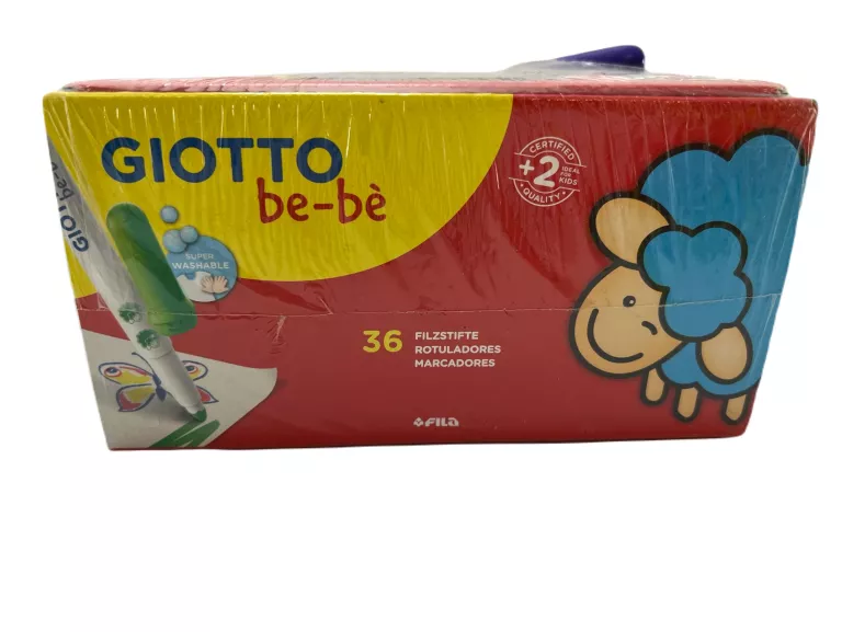 ZESTAW 36 SZTUK MAZAKÓW GIOTTO BE-BE