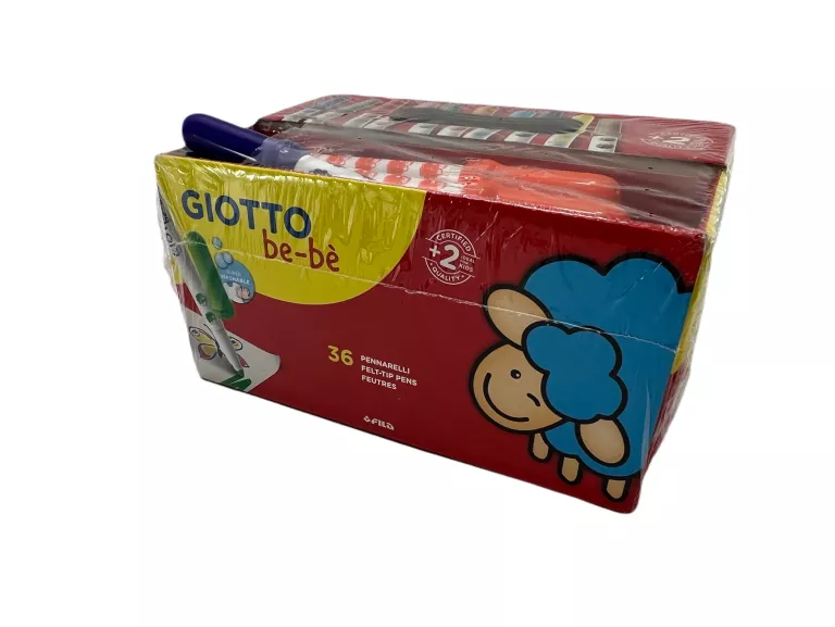 ZESTAW 36 SZTUK MAZAKÓW GIOTTO BE-BE