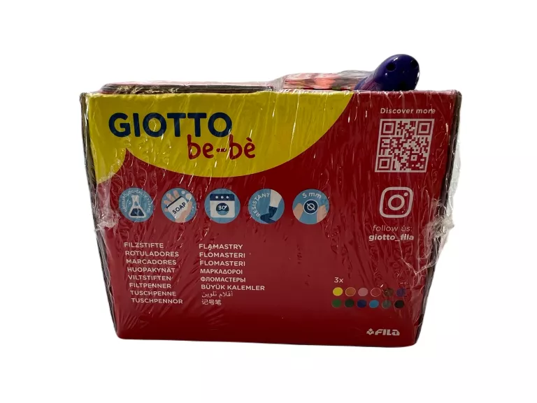 ZESTAW 36 SZTUK MAZAKÓW GIOTTO BE-BE