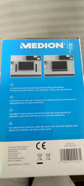 SOUNDBAR MEDION LIFE P61202