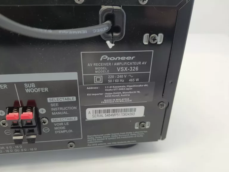 KINO DOMOWE PIONEER HTP-076B CZARNY