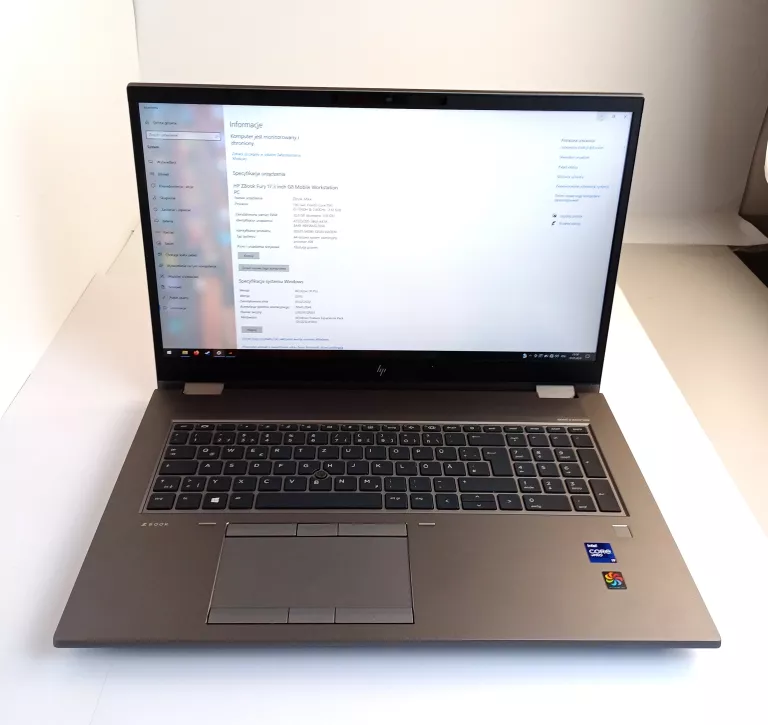 LAPTOP HP ZBOOK I9 32GB RAM RTX A3000 1TB SSD