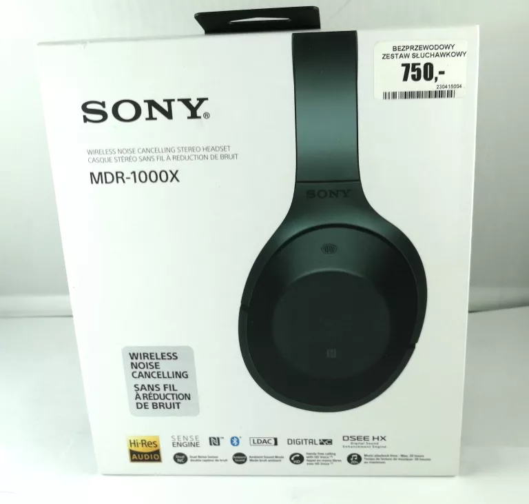 SŁUCHAWKI SONY MDR-1000X