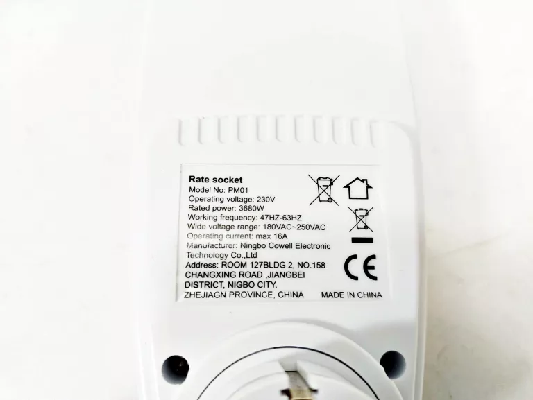 MIERNIK ZUŻYCIA ENERGII MULTIMETR KWE PM01 EU