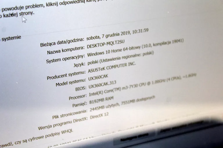 laptop-asus-ux360c-uszkodzone-zawiasy-stan-uzywany