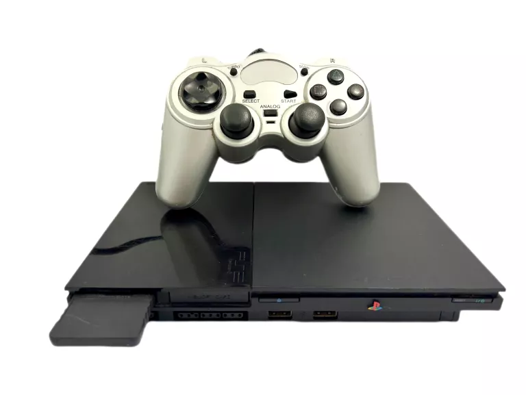 konsola-ps2-slim-karta-pamieci-32gb-pad-korfantego-4-rybnik