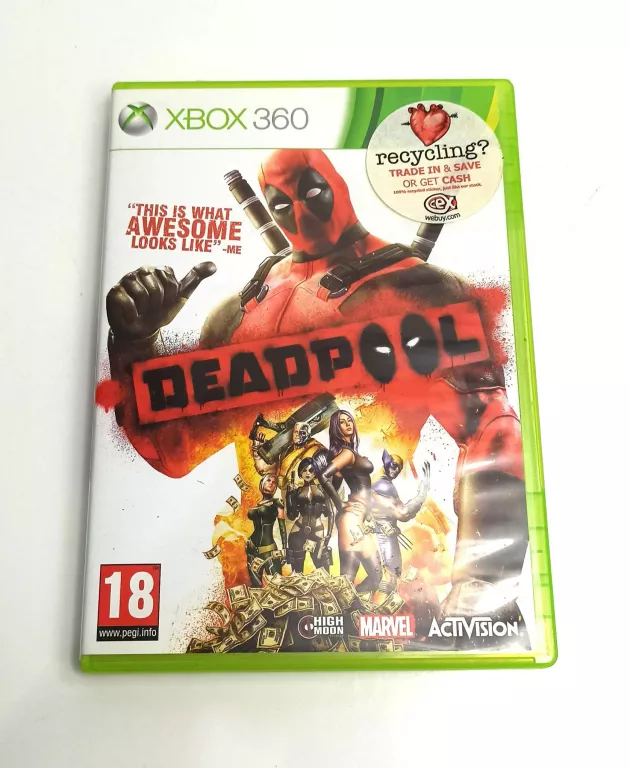 GRA DEADPOOL XBOX 360