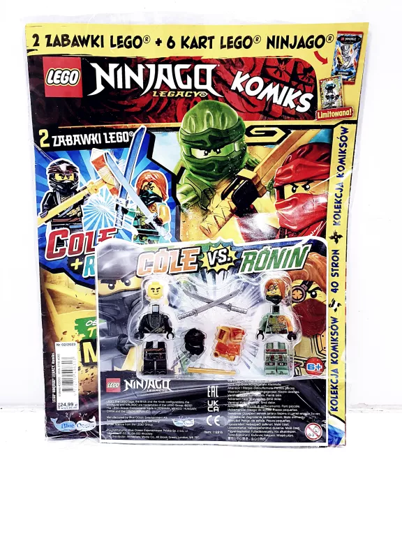 KOMIKSY LEGO + FIGURKI
