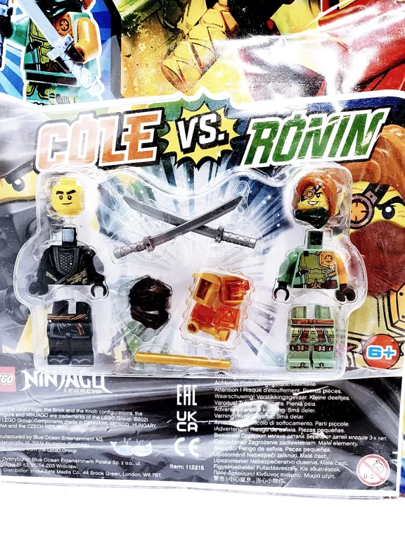 KOMIKSY LEGO + FIGURKI