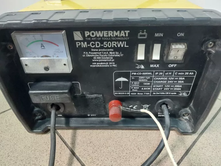 prostownik-powermat-pm-cd-50-rwl-stan-uzywany