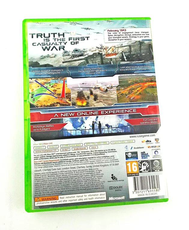 GRA XBOX 360 RUSE