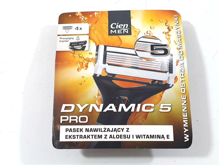 WKŁADY OSTRZA DO MASZYNKI DYNAMIC 5 PRO CIEN 4 SZT