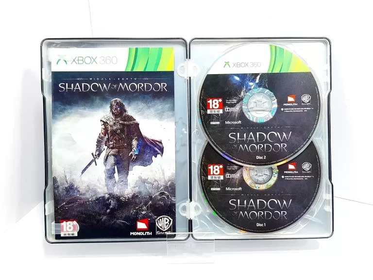GRA X360 MIDDLE-EARTH: SHADOW OF MORDOR STEELBOOK