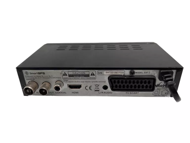 DEKODER DVB-T2 SMARTGPS PILOT