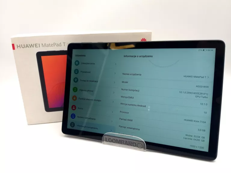 TABLET HUAWEI MEDIAPAD T10S 3/64