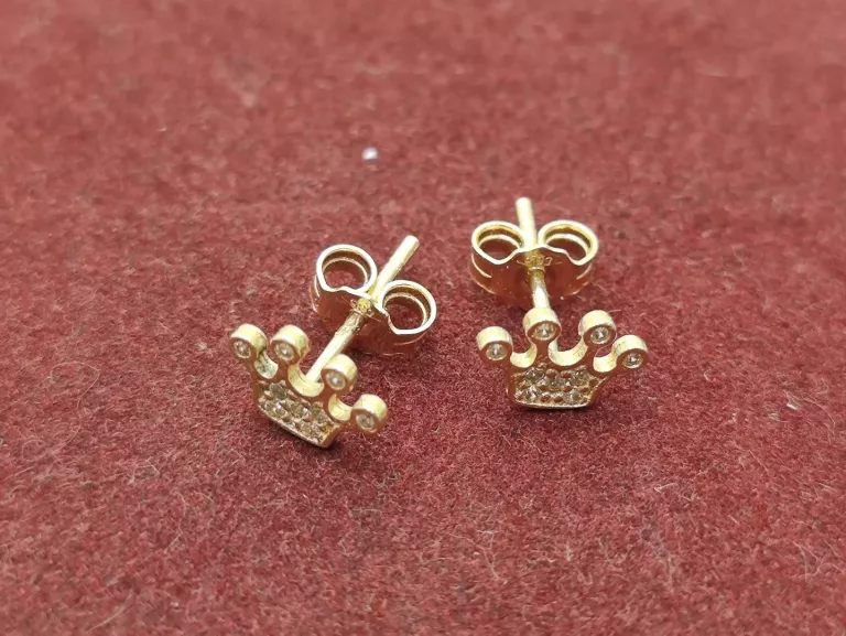 zlote-kolczyki-wysadzane-korony-105g-pr585-14k-gliwicka-125-katowice