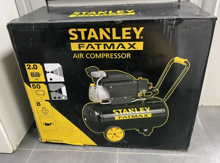 STANLEY FATMAX KOMPRESOR OLEJOWY SPRĘŻARKA 50L