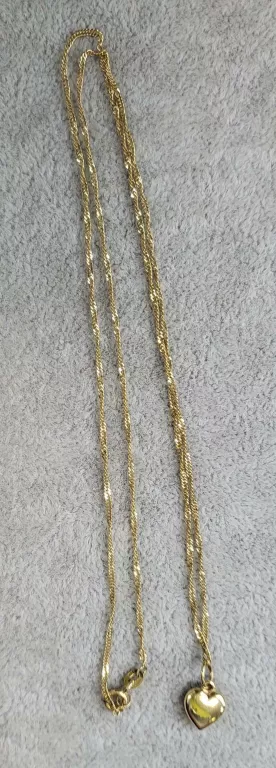 zloty-lancuszek-z-serduszkiem-rodzaj-wyrob-jubilerski