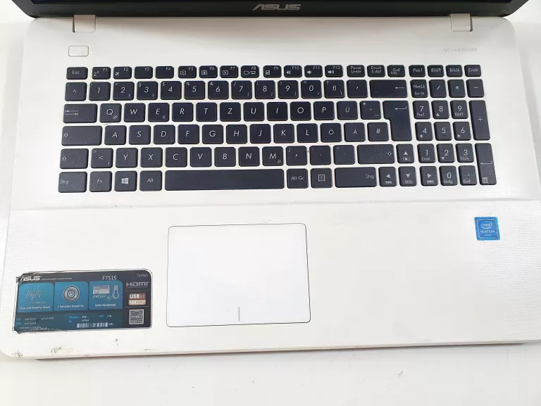 LAPTOP ASUS F751S + ZASILACZ