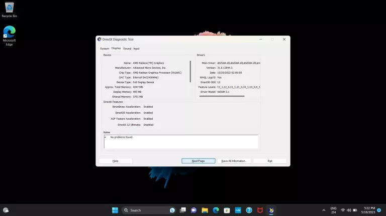 LAPTOP HP PAVILION 15 R5-5500U 8GB 512GB SSD W11