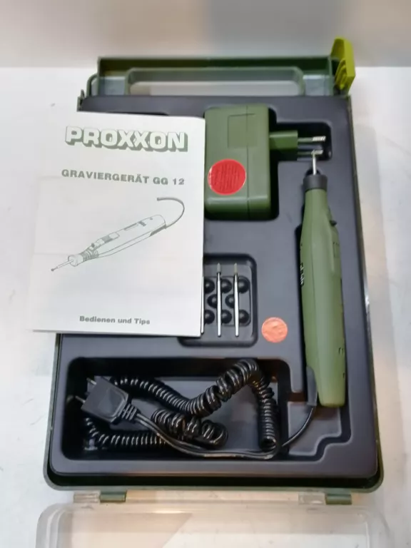 GRAWERKA - PROXXON MICROMOT GG12 KOMPLET