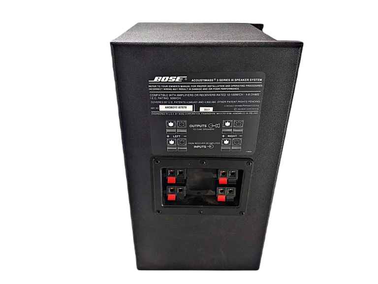 SUBWOOFER BOSE ACOUSTIMASS 3 SERIES III GŁOŚNIKI