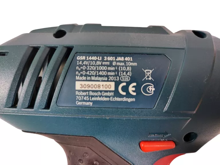 BOSCH GSR 1440-LI 3X AKU 14,4V/1.5AH+ ŁADOWARKA