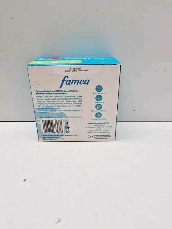 tampony-famea-normal-64-szt-stan-nowy