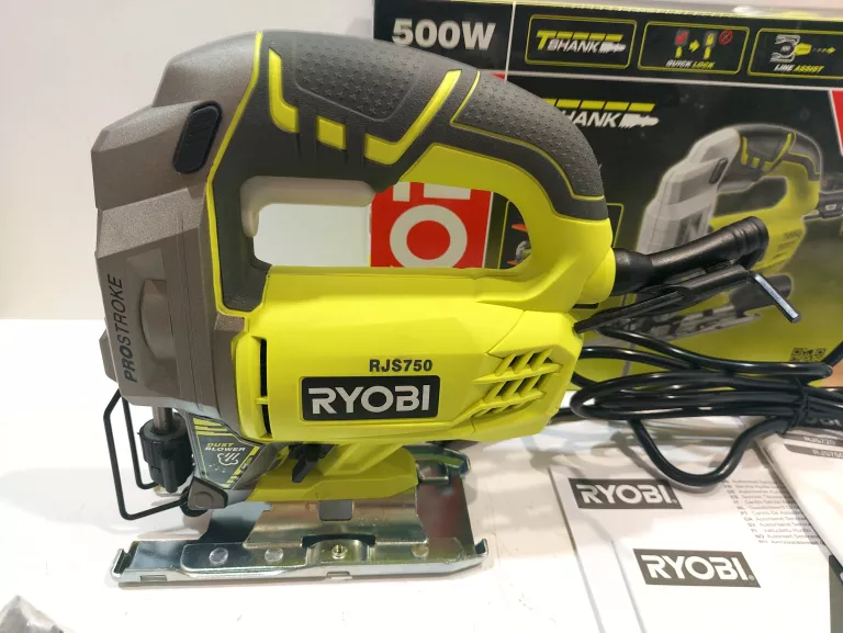WYRZYNARKA RYOBI RJS750 + NOŻYKI BOSCH