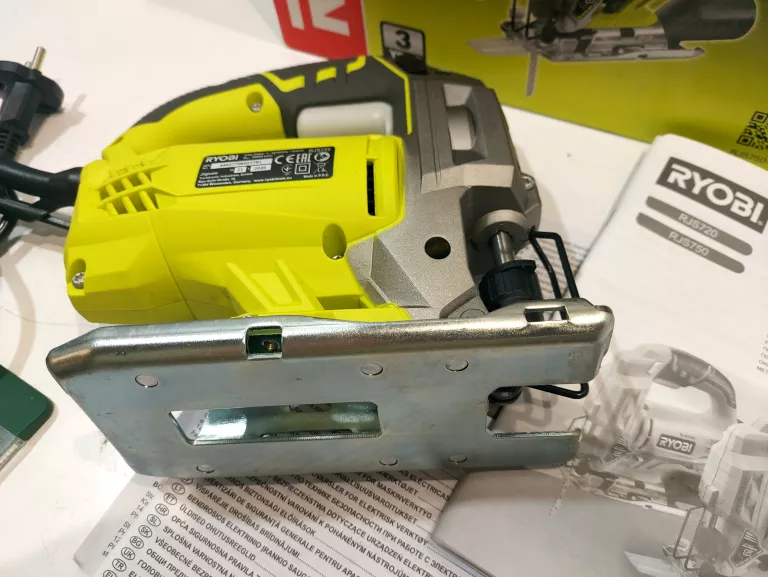 WYRZYNARKA RYOBI RJS750 + NOŻYKI BOSCH
