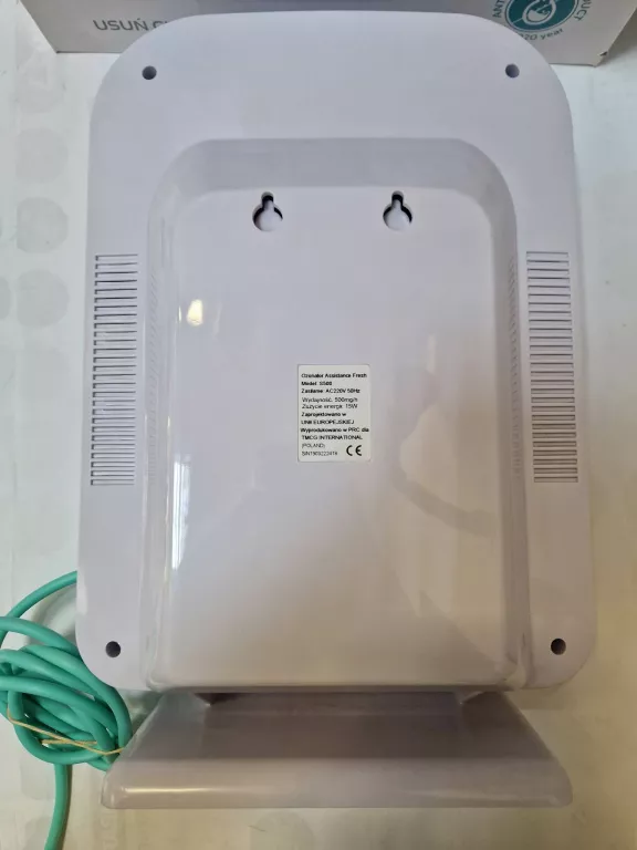 OZONATOR ASSISTANCE FRESH MODEL S500