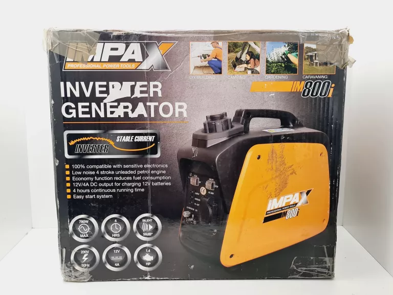 AGREGAT GENERATOR PRĄDOTWÓRCZY IMPAX IM800I 780W