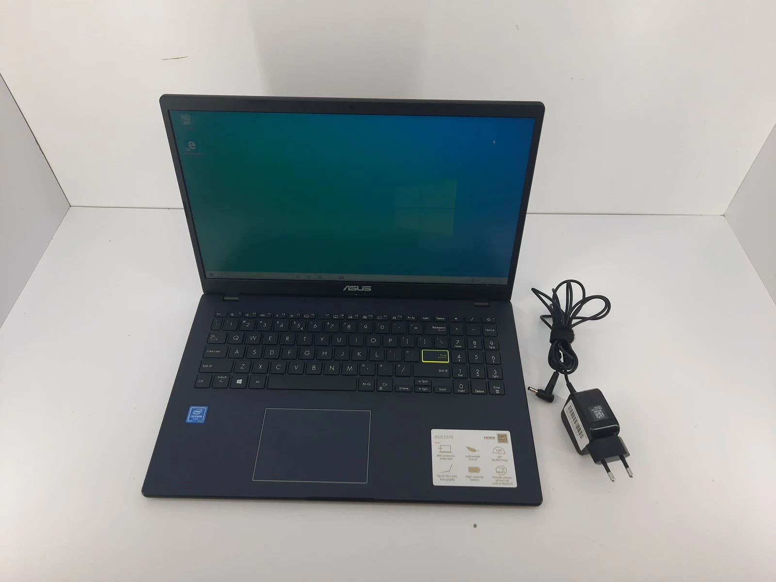 laptop-asus-e510m-zasilacz-stan-uzywany