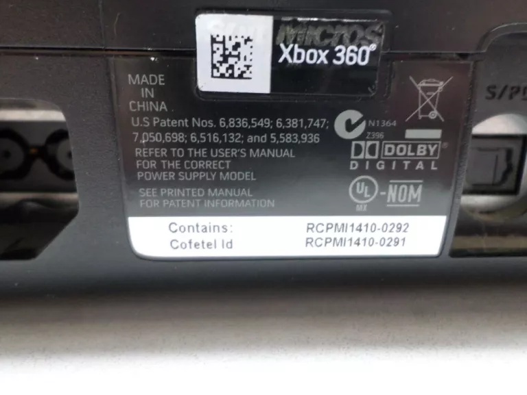 KONSOLA XBOX 360 KINECT 1 PAD