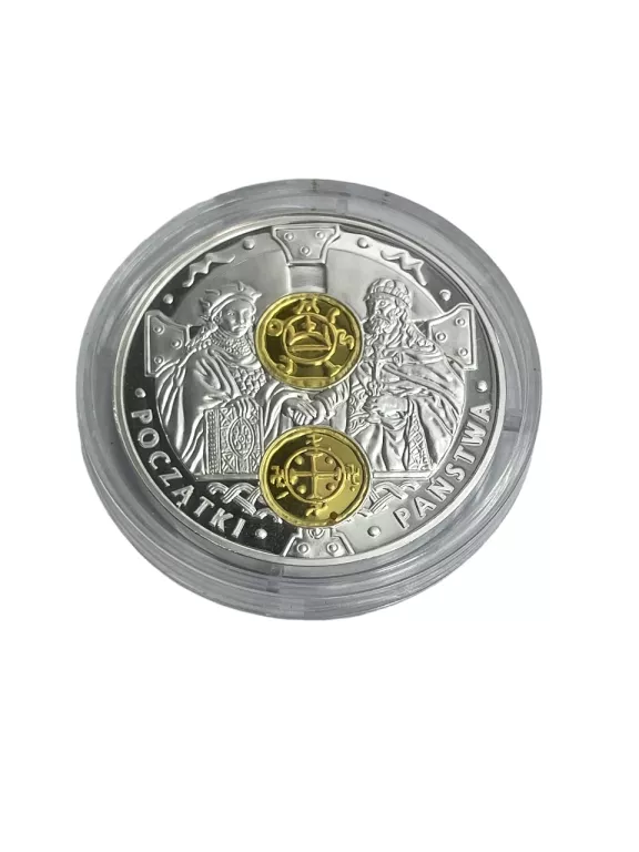 1000 LAT PIENIADZA POLSKIEGO MEDAL POCZĄTKI PANS