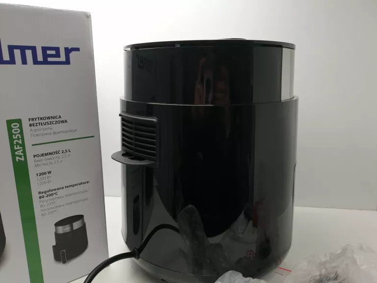 FRYTKOWNICA AIR FRYER ZELMER ZAF2500 1200W KOMPLE