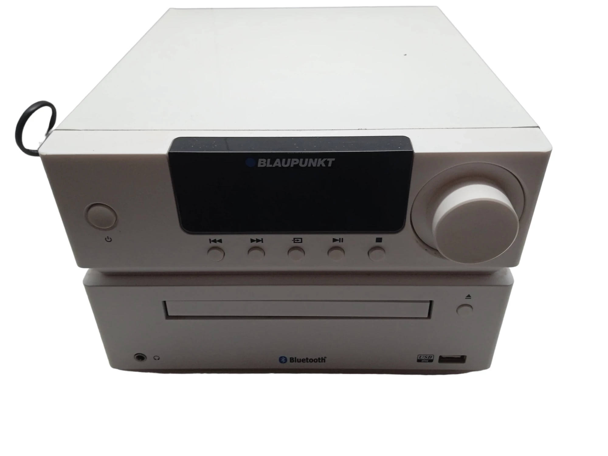 blaupunkt-ms30bt-mini-wieza-biala-pilot-stan-uzywany