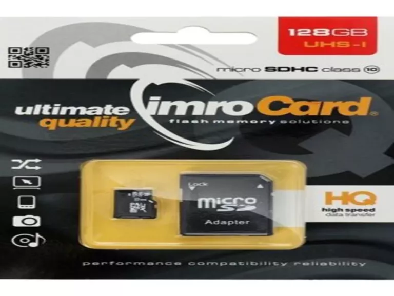 KARTA PAMIĘCI MICROSD 128GB Z ADAPTEREM SD