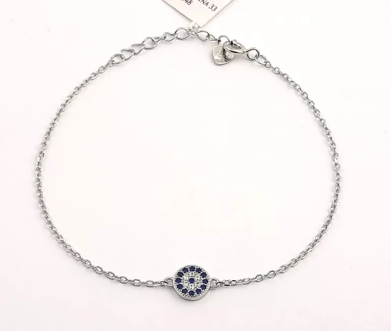 srebrna-bransoletka-granatowe-cyrkonie-130g-16-19-stan-11323-238058