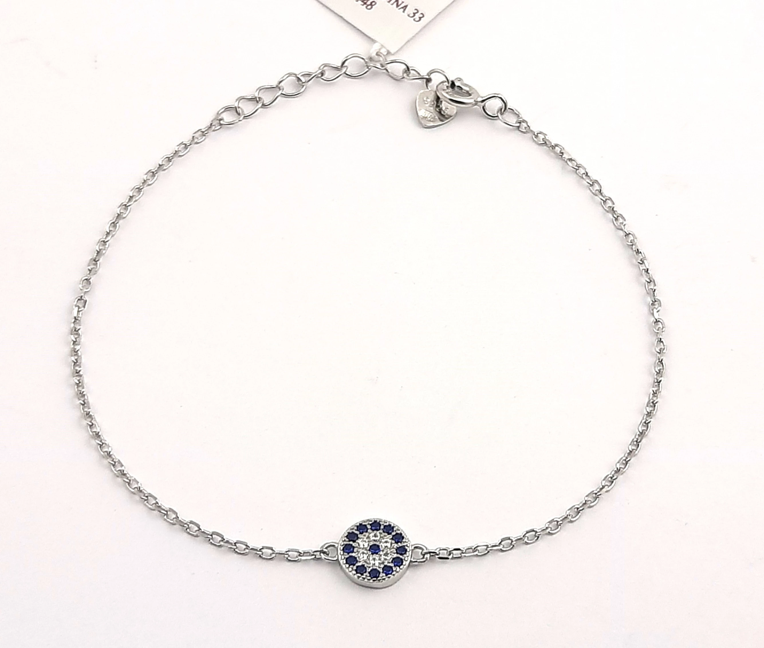 srebrna-bransoletka-granatowe-cyrkonie-130g-16-19-stan-11323-238058