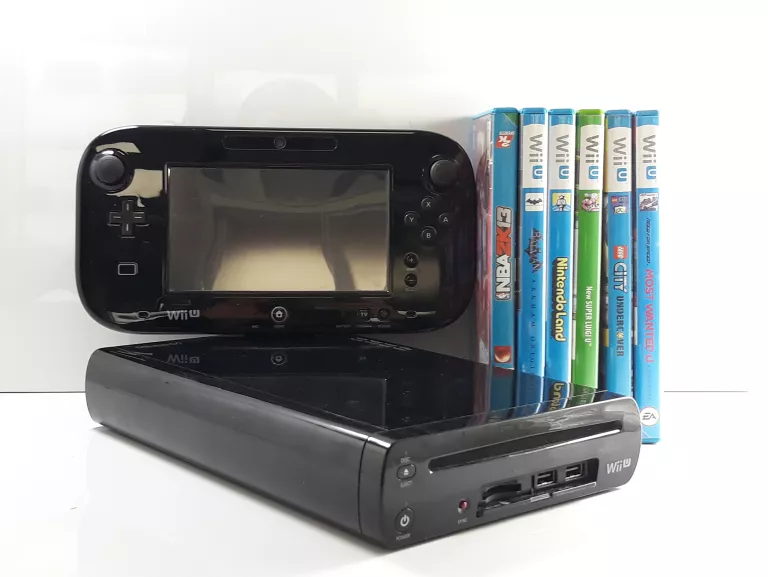 KONSOLA NINTENDO WII U WUP-010+6 GIER+OKABLOWANIE