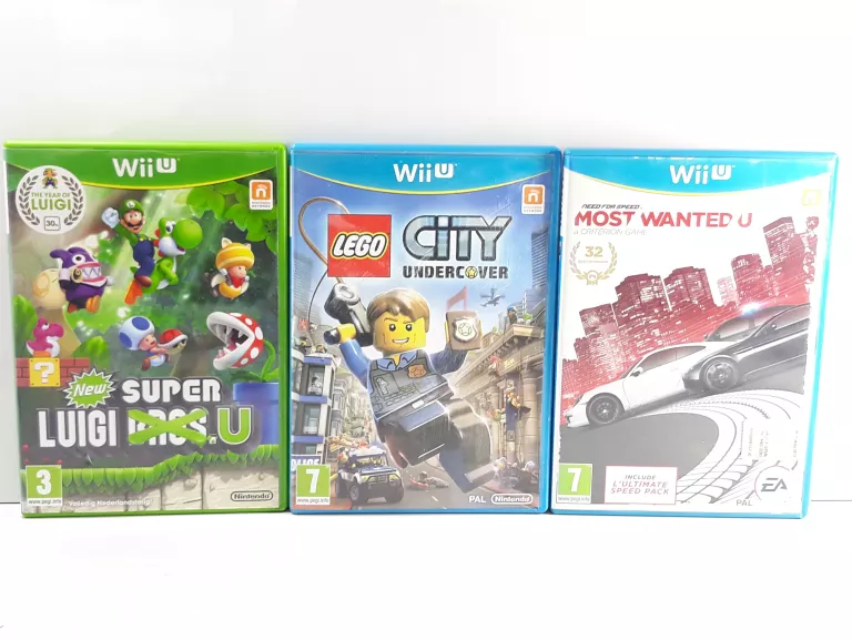 KONSOLA NINTENDO WII U WUP-010+6 GIER+OKABLOWANIE