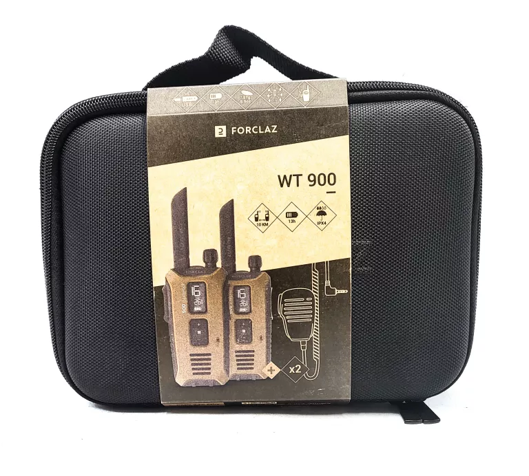 2 WALKIE-TALKIE FORCLAZ WT900 10 KM