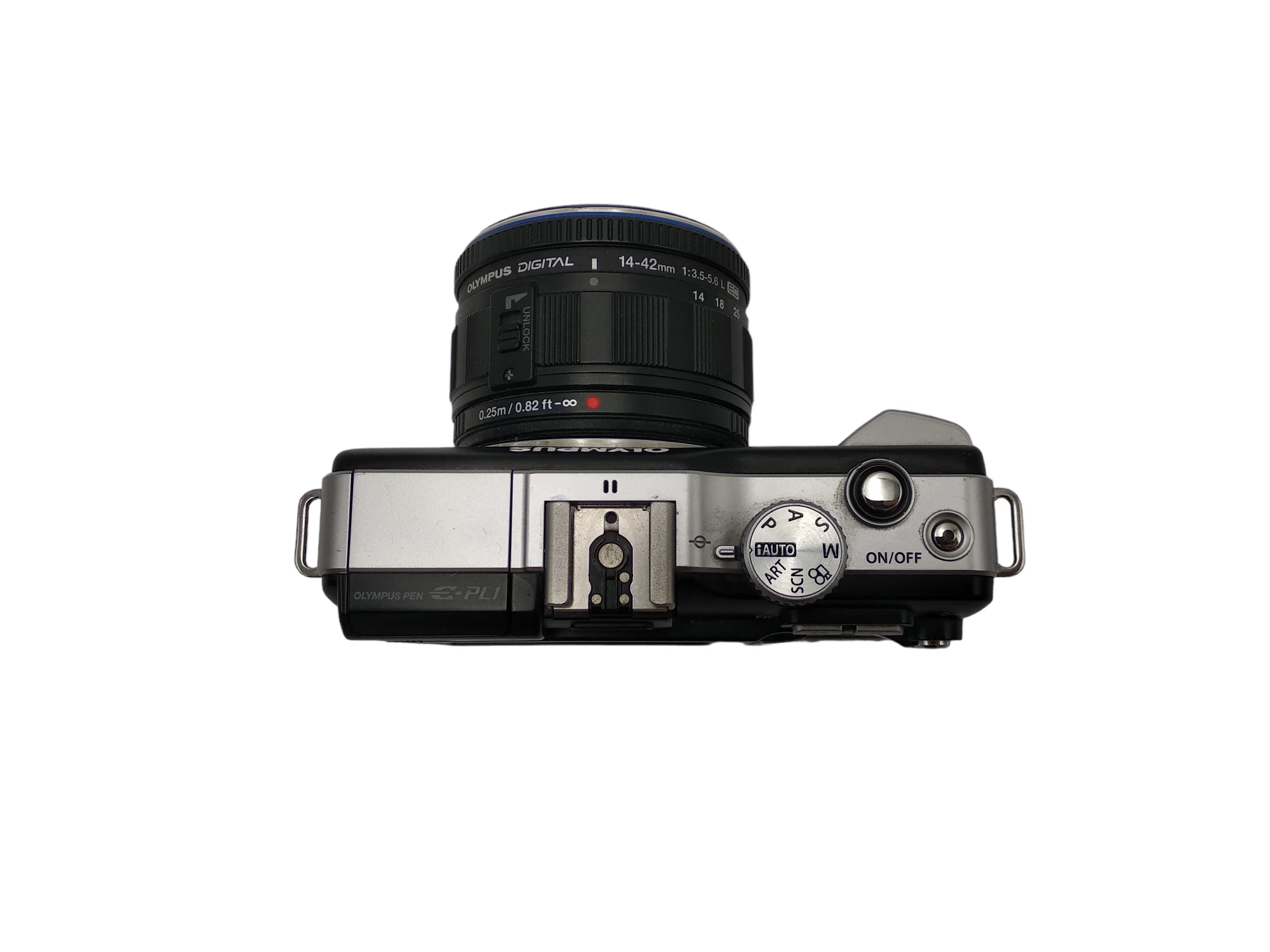 aparat-cyfrowy-olympus-e-pl1-obiektyw-14-42-mm-stabilizacja-mechaniczna-matrycy
